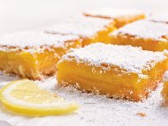 Рецепта Лимоново маслени барчета с орехи